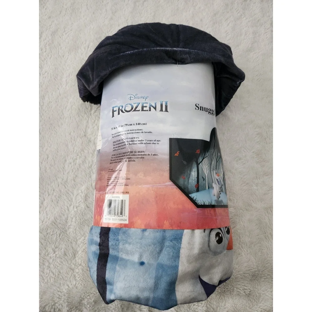 Disney's Frozen 2 Olaf Snuggle Wrap, Wearable Hoodie Blanket,Super Soft and Cozy